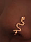 LW Snake Decor Nose Ring Jewelry