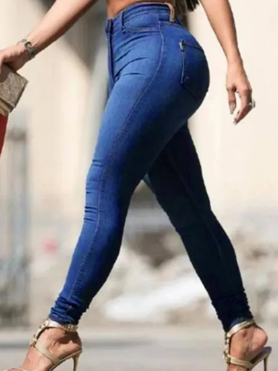 LW BASICS High Waist Stretchy Skinny Jeans