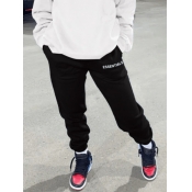 LW Essentials Letter Print Drawstring Sweatpants