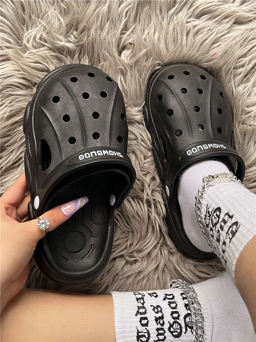 LW Cut Out Bubble Slippers