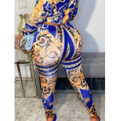 LW Plus Size Tribal Print High Stretchy Leggings