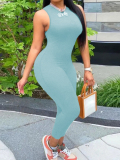 LW BASICS Round Neck Skinny Jumpsuit