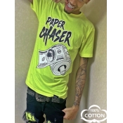 LW Men Money Letter Print T-shirt