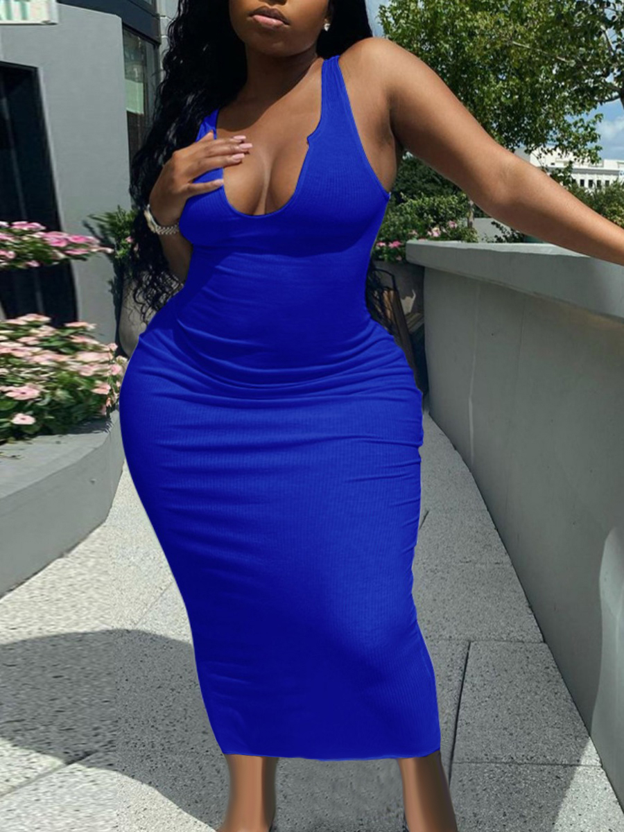 LW Plus Size Bodycon Cami Dress
