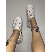 LW Cut Out Slingback Flats