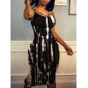 LW Plus Size Tie Dye Bodycon Cami Dress