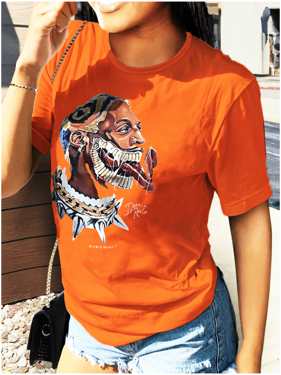 LW Figure Letter Print T-shirt