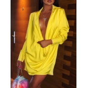 LW Plus Size Deep V Neck Loose Dress