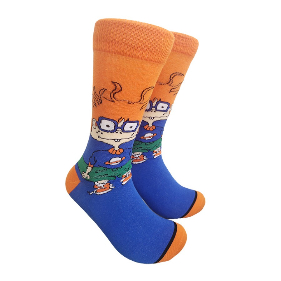 LW Pattern Print Polyester Socks