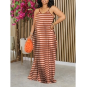 LW Plus Size Striped Cami Loose Dress