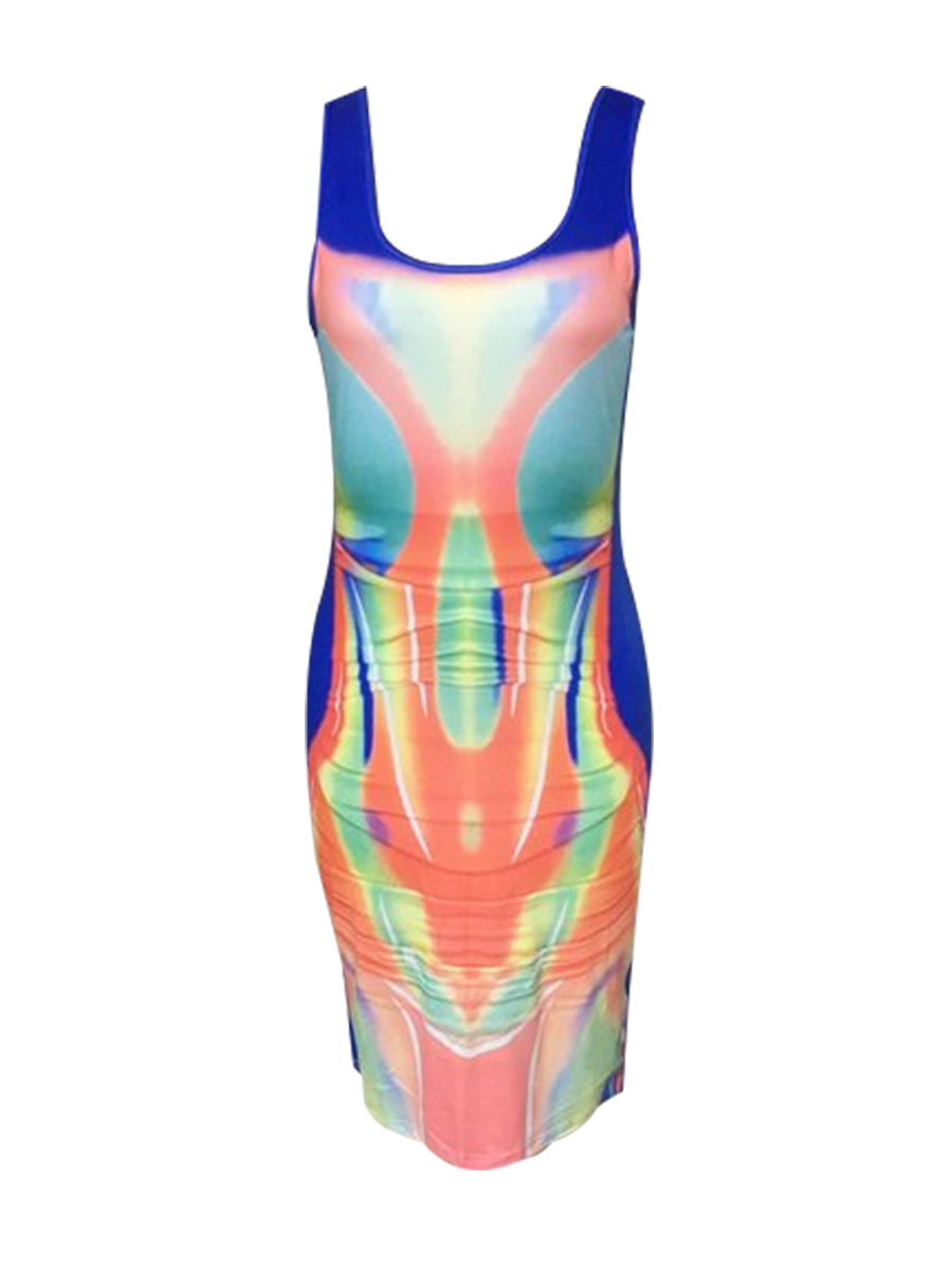 LW SXY Tie Dye Bodycon Cami Dress