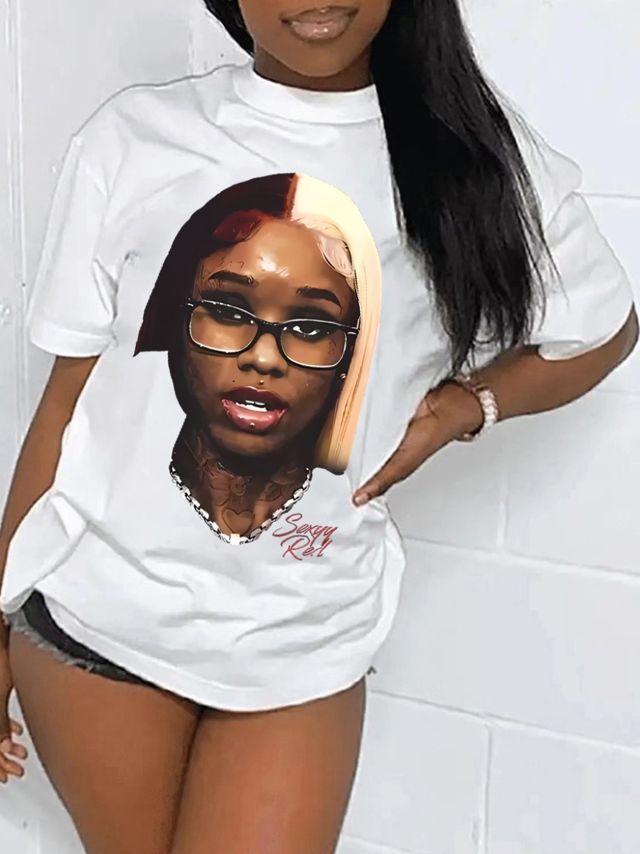 LW Pattern Print T-shirt