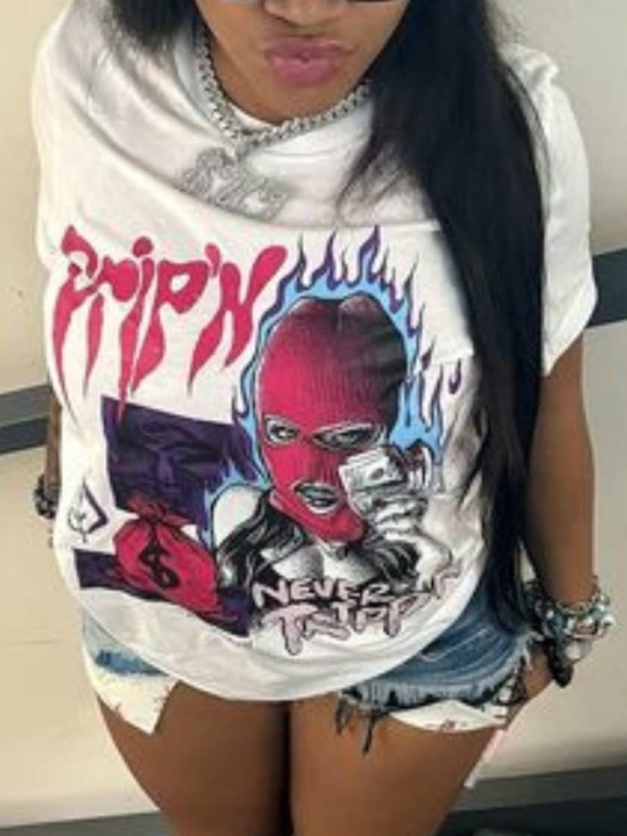 LW Pattern Figure T-shirt