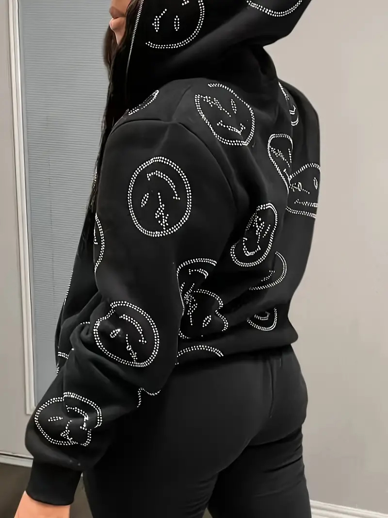 LW Pattern Geometric Hoodie