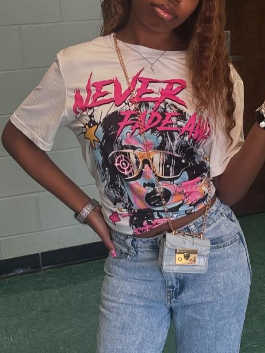 LW Pattern Figure T-shirt