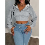 LW BASICS Solid Color Coat&Jacket