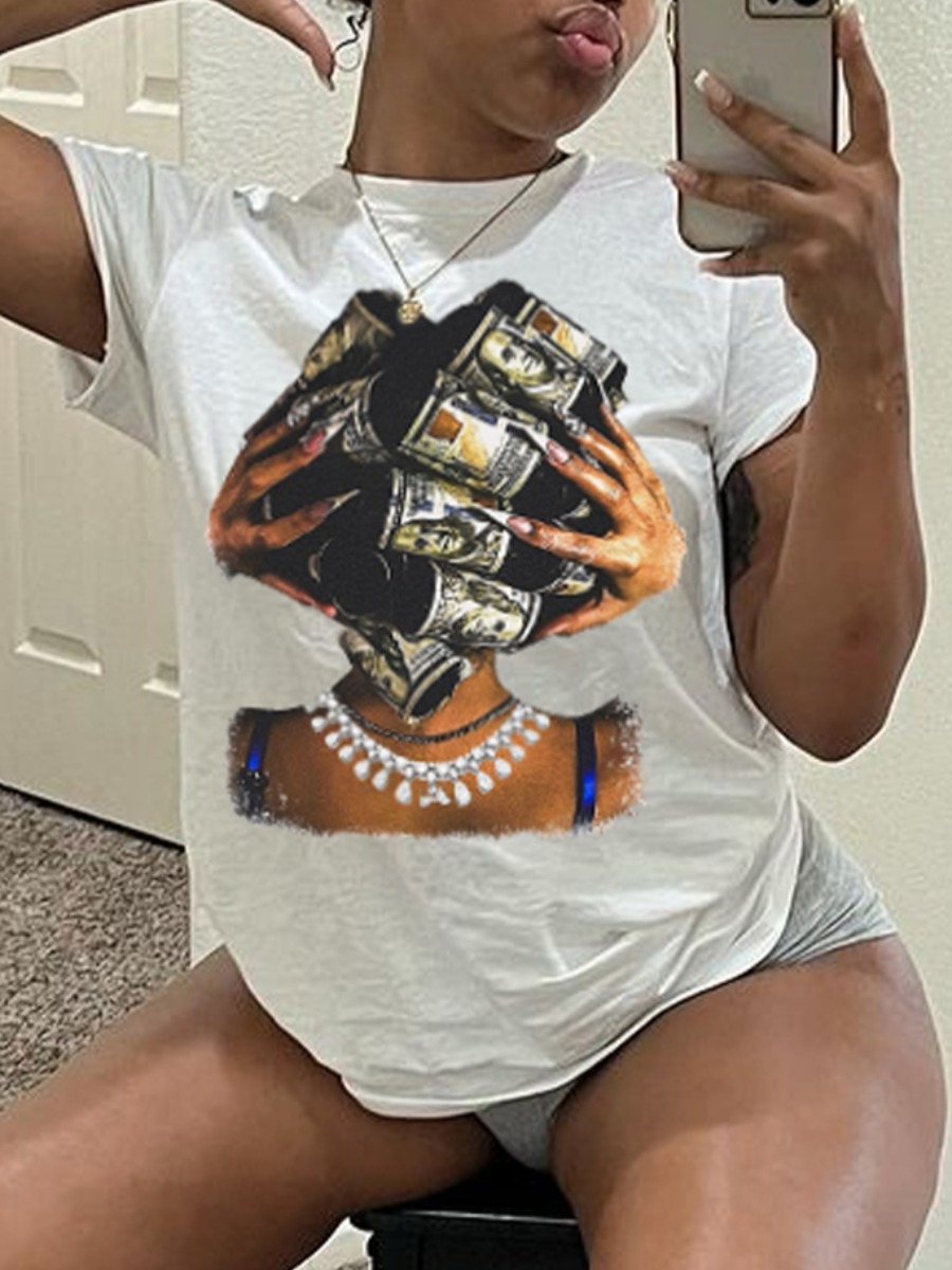 LW Pattern Figure T-shirt